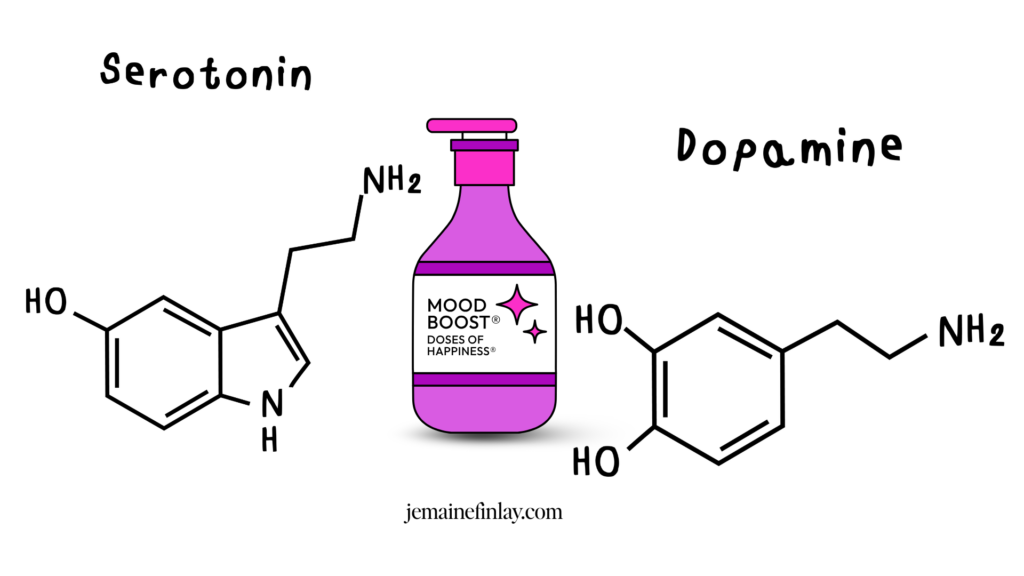 Serotonin dopamine gratitude