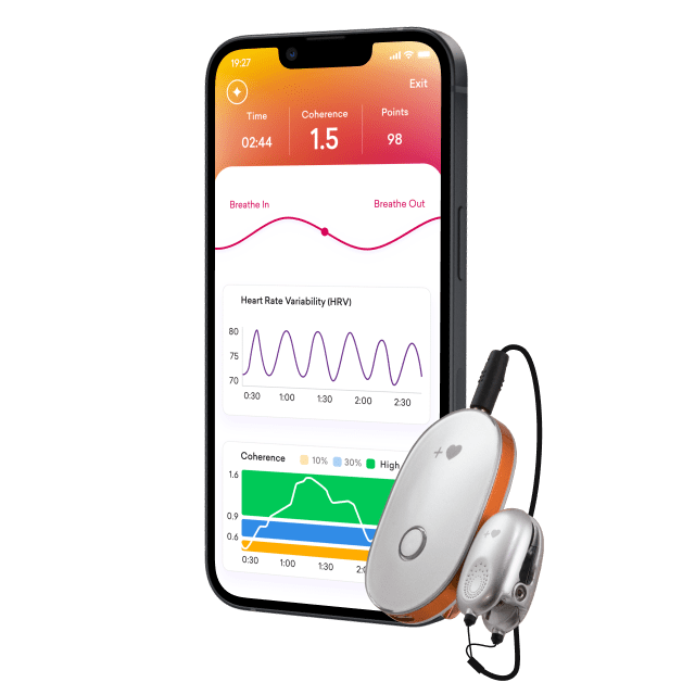 Heartmath device for coherence training